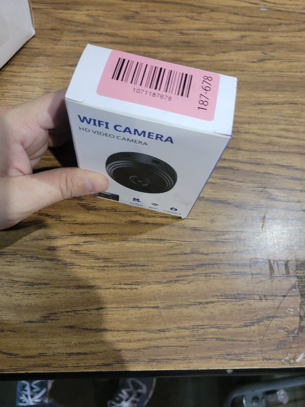 Photo 1 of 1pcs Only 0.9 inch Hidden Camera with Audio/Video Mini Small Spy Home Indoor Use Cam Night Vision Motion Detection Baby Monitor Wireless Outdoor Nanny WiFi espias ocultas Security Secret (1, mini)