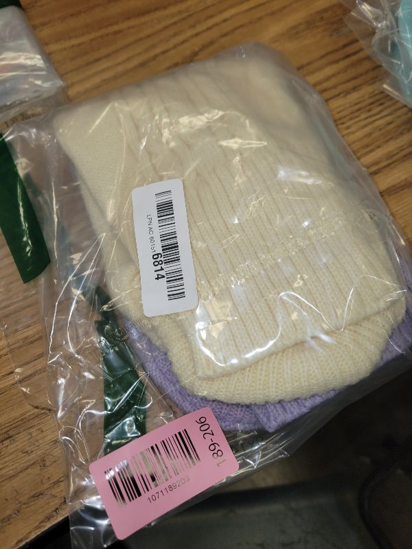 Photo 1 of 2 Pack Dog Sweaters for Small Dogs, Chihuahua Yorkie Sweater, Puppy Clothes Winter Warm Pullover Clothing, Pet Cat Cold Weather Puppy Cold Outfits M (Beige+Purple)