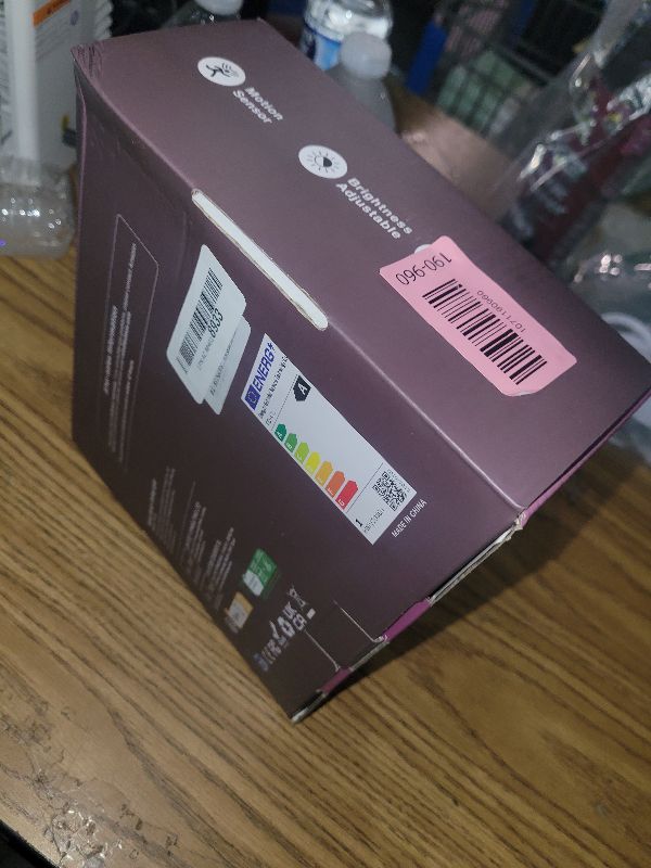 Photo 1 of 2 Pcs Motion Sensor Rechargeable Ceiling Light with Remote, 12000mAh 550LM Wireless Shower Lights for Inside Shower, Battery Operated RGB Closet Lights Sensored LED Overhead Garage Lighting No Wiring