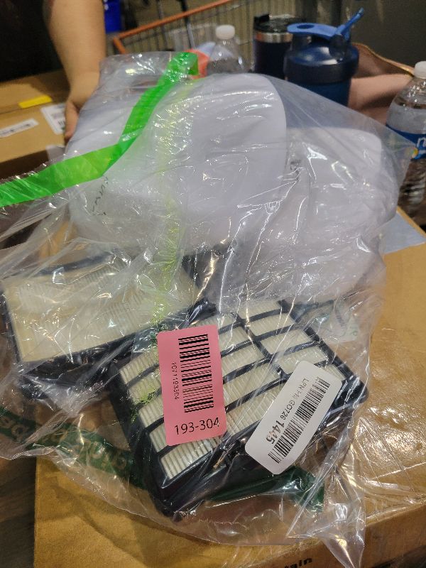 Photo 1 of 2 + 4 Pack Filters for Shark Vacuum Navigator Lift Away Filter Replacement ZU503AMZ NV350 NV351 NV352 NV355 NV356E NV357 NV360 NV370 UV440 UV540, Parts XFF350 XHF350