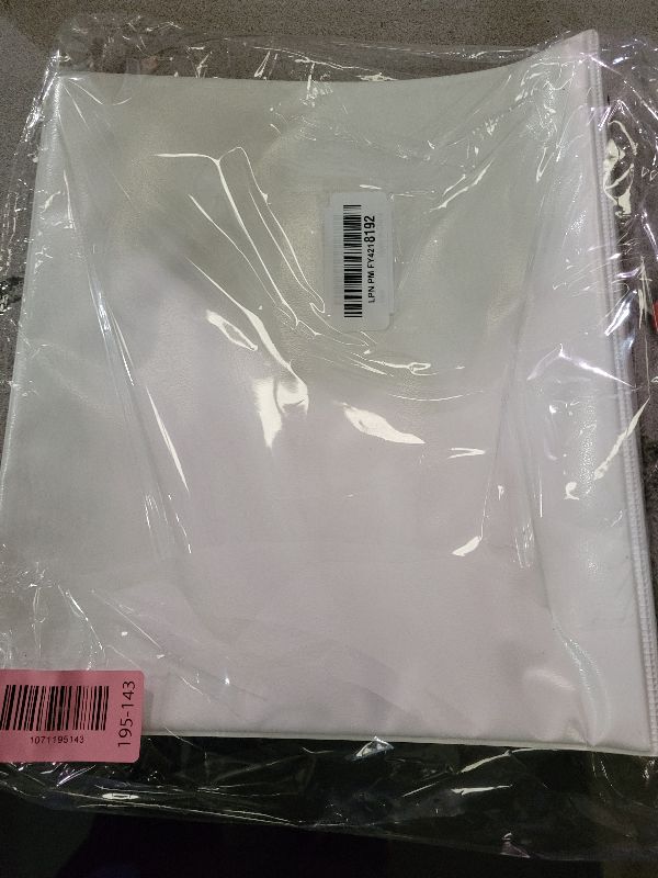 Photo 1 of 1-inch 3-Ring Binders, 1'' Round Rings Binder, US Letter Size 8.5 x 11'', 200 Sheet Capacity, ClearVue Presentation View, Non-Stick, White (1)