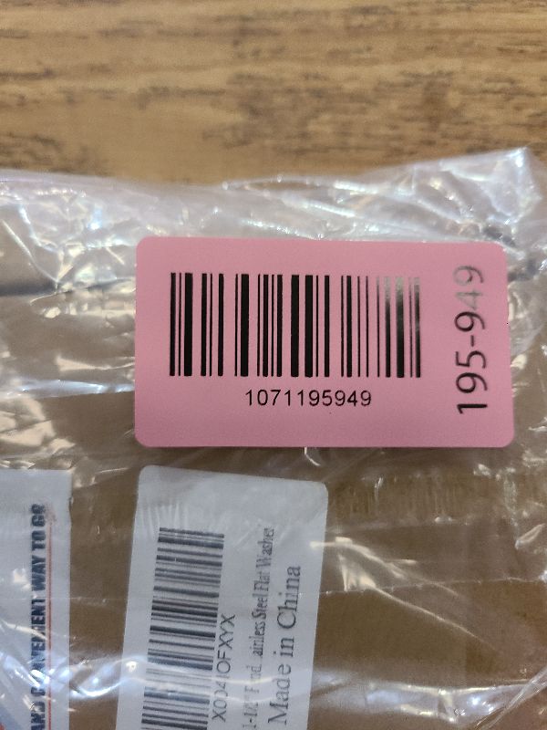 Photo 1 of 15PCS 1/2" x 1-1/2" Fender Washers, 18-8(304) Stainless Steel Flat Fender Washer, 1/2" ID x 1-1/2" OD, 0.1'' Thick