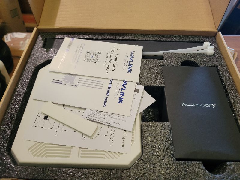 Photo 1 of 2026 AX3000 Outdoor WiFi 6 Extender, WAVLINK Long-Range WiFi Repeater/Access Point with Dual Band/PoE/IP67 Waterproof/6 x 7dBi Antennas, Supports Up to 256 Devices for Garage, Yard, RV,Farm