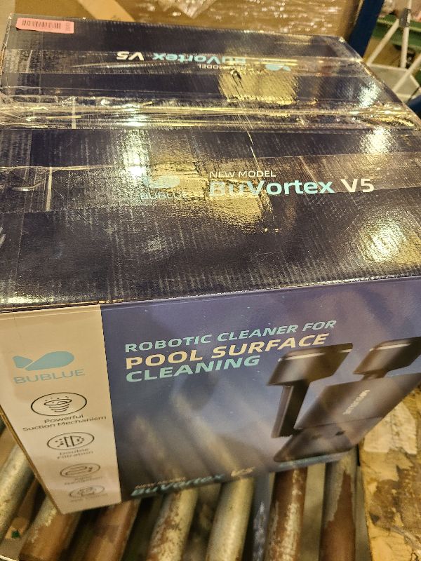 Photo 1 of (2026 Upgrade) BUBLUE F10 Pool Surface Skimmer Robot, Pool Cleaner with App Control,Powerful Suction,5L Filter, Dual Cleaning Modes, AI Navigation,Ideal for In-Ground & Above-Ground Pools,Space Gray