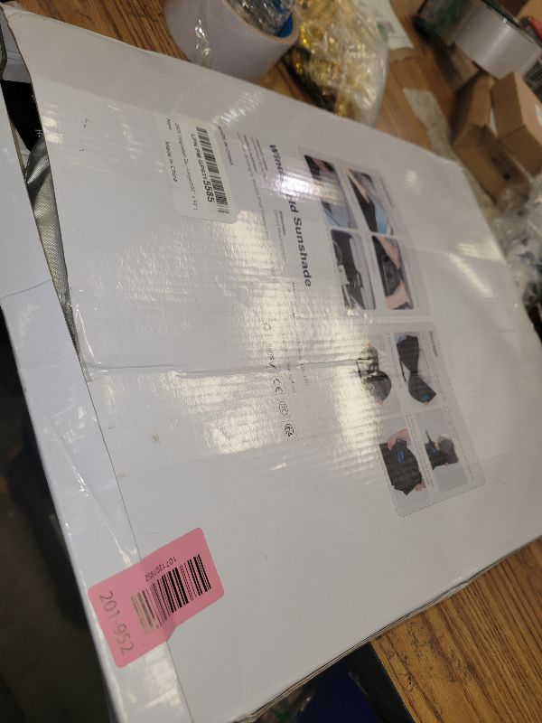 Photo 1 of 2025 Upgraded Zanch Car Front Windshield Sun Shade - Ultimate UV Protection & Heat Reduction|Innovative No Light Leakage Technology|Foldable Design for RV/Thor, 3X-Large(102'' x 51'')