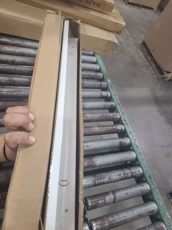 Photo 1 of 14" X 20" Return Air Filter Grille * - Filter Included * - Easy Plastic Tabs for Removable Face/Door - HVAC Vent Duct Cover - White [Outer Dimensions: 16.5" W X 22.5"H]