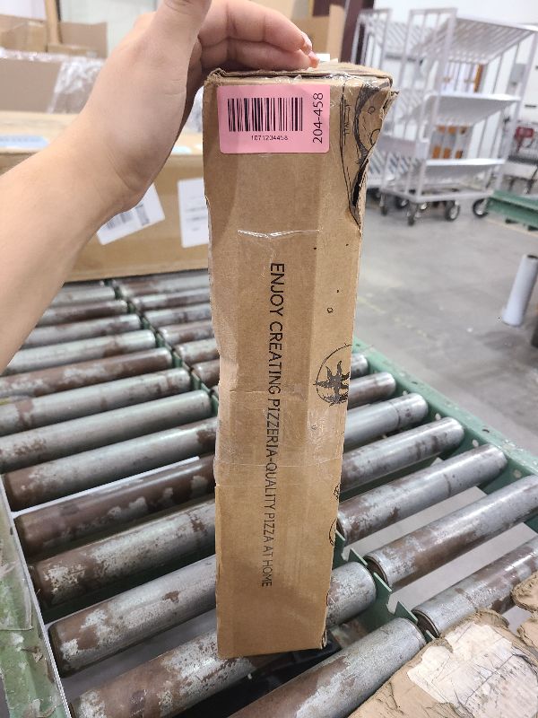 Photo 1 of 16 inch Baking Stone For Oven - Round Pizza Stone with Handles and Dough Tool - Baking Stone for Bread - Pizza Stones for Oven and Grill - Cooking Gifts for Food Lovers
