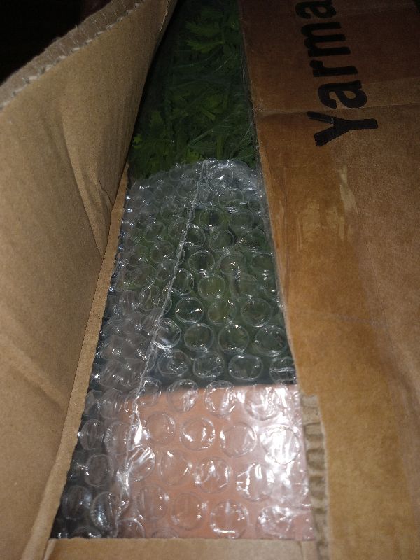 Photo 1 of 2 Pack Artificial Fern Plants in Pots Artificial Boston Ferns Potted Plants Faux Fern Bush Plant Shrubs Greenery for Outdoor Indoor Porch Patio Farmhouse Garden Living Room Office Table Decor (Type 2)