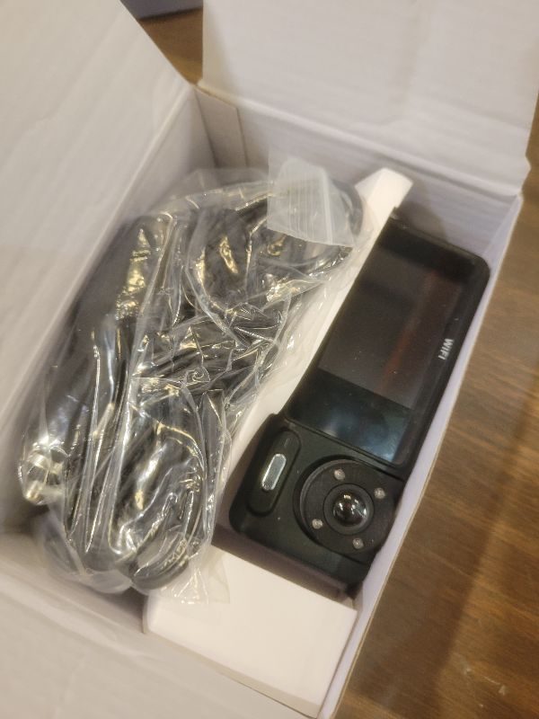 Photo 1 of ?Dash Cam Front Rear with 3 Channel, 4K Full UHD Car Camera, 5GHz WiFi & App Control, Free 32GB Card Included, Dash Camera for Cars with IR Night Vision, 24 Parking Mode, Loop Recording, G-Sensor
