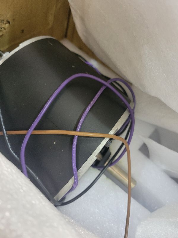 Photo 1 of 0131M00061SP, 1/4 Hp Condenser Fan Motor Replaces Goodman Condenser Fan Motor, Zongshan Broad-Ocean YDK-180S84062-01-830 RPM, 1-Speed, Replaces Amana Janitrol P/N: 0131M00014PS