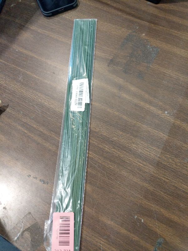 Photo 1 of [36 Pcs] Plant Stakes, Bendable Plant Sticks, 18 Inches Single Stem Plant Support Stakes with Twist Ties, Garden Stakes for Indoor and Outdoor Plants, Potted Plants, Flowers Orchid Peony Rose