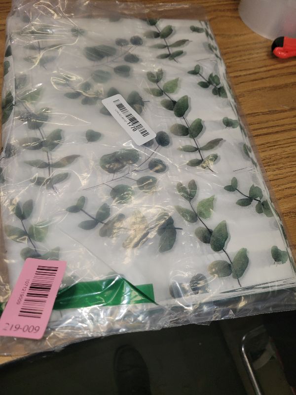 Photo 1 of 100 Sheets Eucalyptus Gift Wrapping Tissue Paper Recyclable Greenery Botanical Packaging Bag for Wedding Birthday Showers Art Craft Party Favor Decoration
