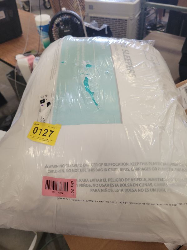 Photo 1 of (2 pack) Mainstays Back & Side Sleeper Bed Pillow, Standard/Queen - Extra Firm Support