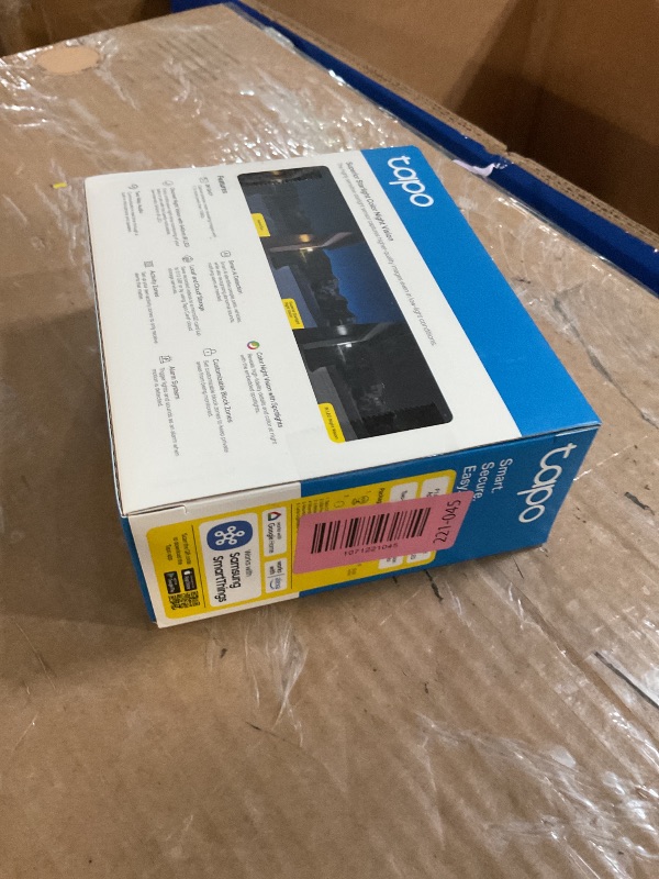 Photo 1 of ***FACTORY SEALED***
Tapo 2K+ Indoor/Outdoor Wired Security Camera - Person/Pet/Vehicle Detection, Baby Monitoring, Color Night Vision, IP66 Weather Resistant, Subscription-Free Local Storage or Optional Cloud, C121