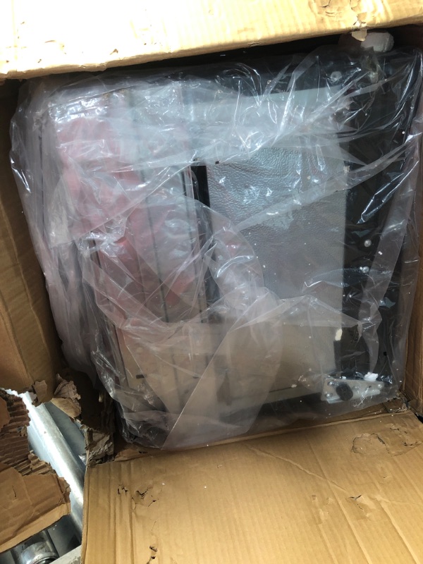 Photo 1 of (dented, minor damages) NutriChef PKCWC340 Wine Fridge, 34 Bottle Single Zone Beverage Chiller, 93.5L Capacity, 33x19x17 IN, Black