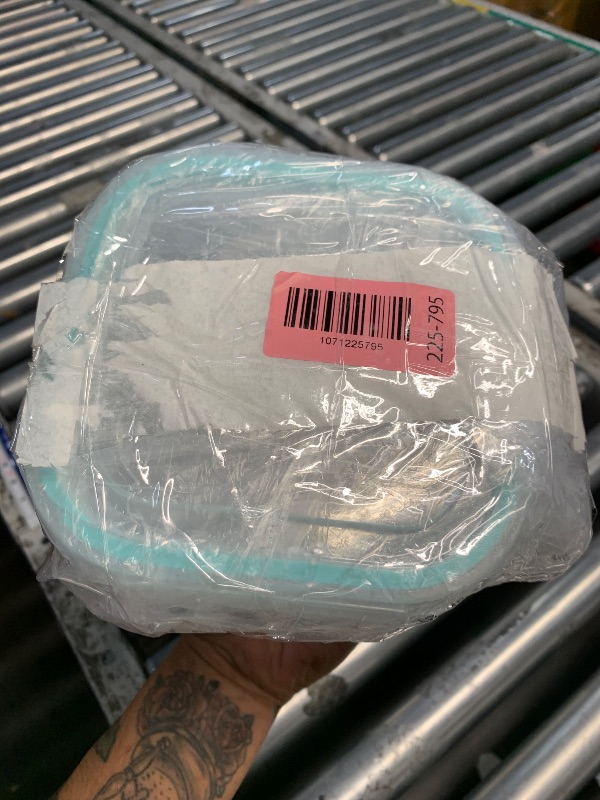 Photo 1 of ***PARTIAL SET - PRICE ADJUSTED***3 Pack Glass Sandwich Containers with Lids, 27 oz Reusable Glass Food Storage Containers, Airtight Lid with Vent, No Leak, Microwave and Freezer-Safe, Perfect for Work, Meal Prep and Everyday Storage