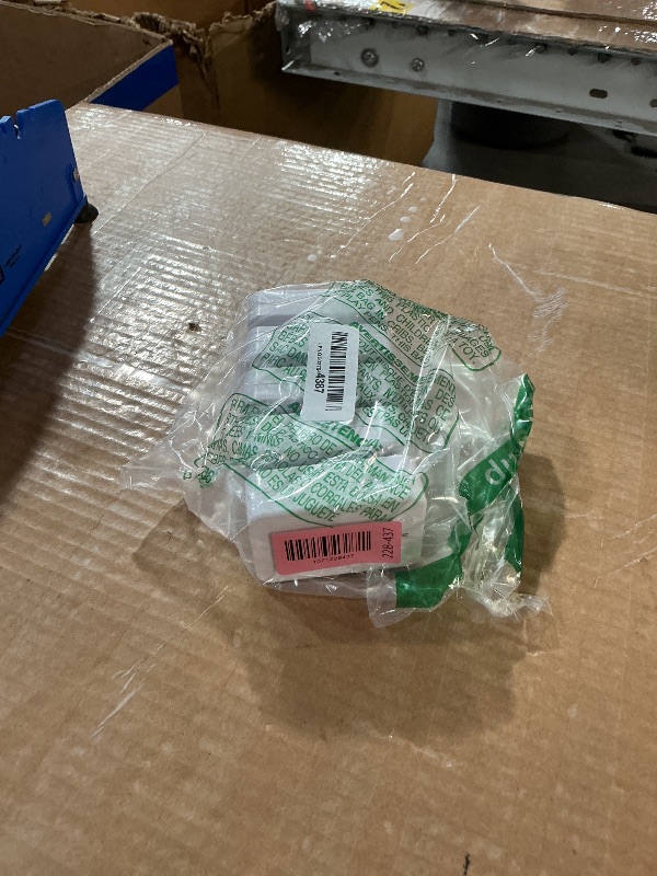 Photo 1 of ***MISSING PARTS***
Syantek Remote Control Outlet Wireless Light Switch for Household Appliances, Expandable Remote Light Switch Kit, Up to 100 ft Range, White (5 Outlets + 2 Remotes)