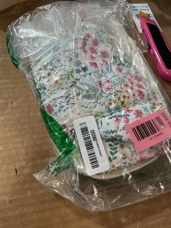 Photo 1 of ***MISSING HBselect Quilted Makeup Bag, 3PCS Cotton Large Travel Makeup Bag, Cute Floral Coquette Make up Bag Cosmetic Bag Toiletry Bag for Women Girls