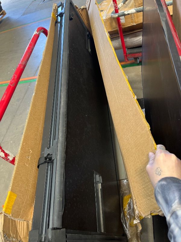 Photo 1 of ***MISSING HARDWARE*** YITAMOTOR FRP Hard Tri-Fold Truck Bed Tonneau Cover Compatible with 2015-2026 Chevy Colorado/GMC Canyon 6.3 ft Bed