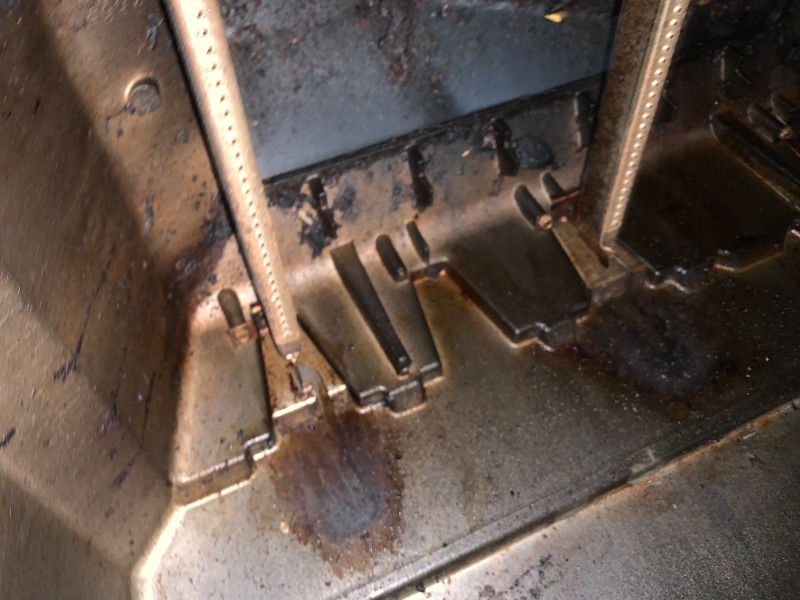 Photo 1 of ***HEAVILY USED GREASE AND LEFTOVER GRILL CHUNKS***
Weber GENESIS E-315 Propane Gas Grill - Black- 1500010