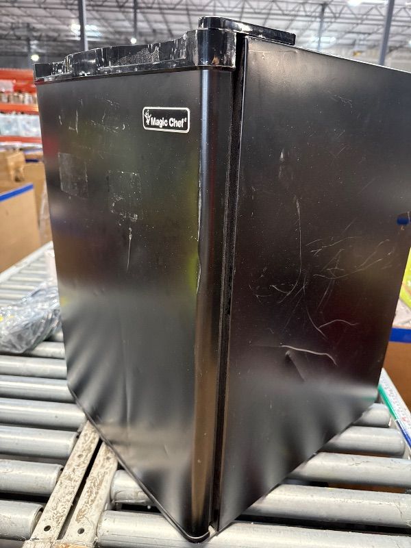Photo 1 of ***MINOR DAMAGE UNABLE TO TEST***2.6 cu. ft. Mini Fridge in Black, MAGIC CHEF