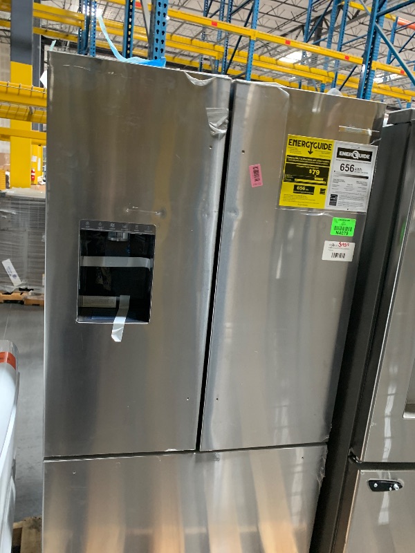 View 6 of ***BROKEN PLASTIC NOT GLASS FOR PARTS ONLY***
Bosch® 500 Series 36 in. 21.6 Cu. Ft. Stainless Steel Counter Depth French Door Refrigerator