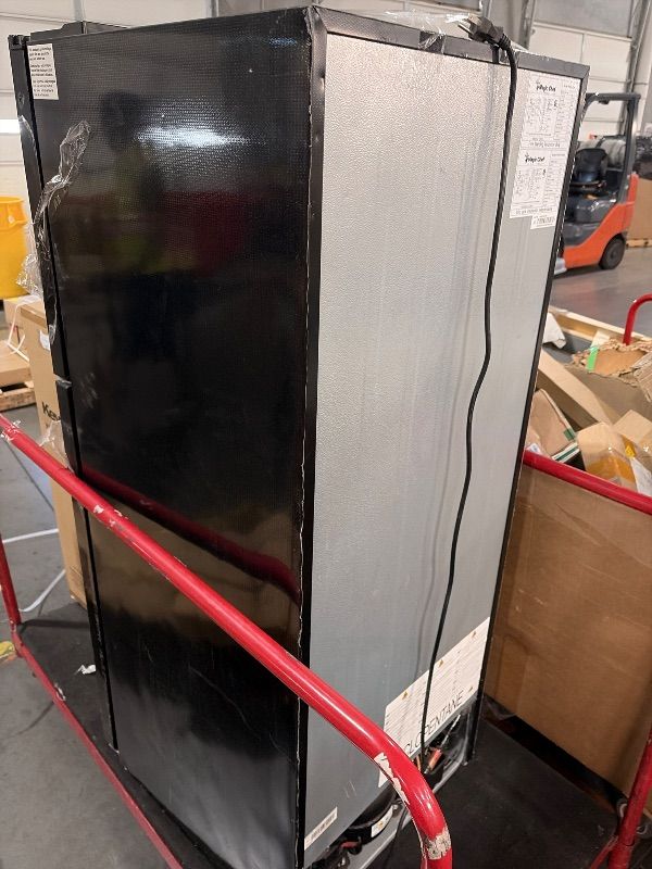 Photo 1 of ***HEAVILY USED***
7.3 cu. ft. 2-Door Mini Fridge in Black with Freezer
