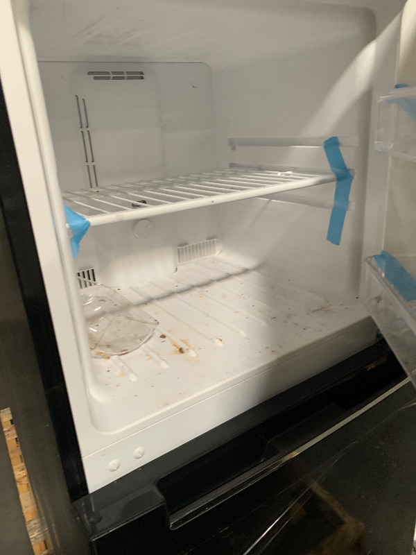Photo 1 of ***HEAVILY USED***
7.3 cu. ft. 2-Door Mini Fridge in Black with Freezer