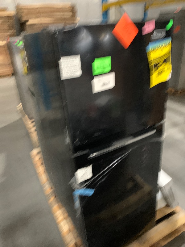 Photo 1 of ***HEAVILY USED***
7.3 cu. ft. 2-Door Mini Fridge in Black with Freezer