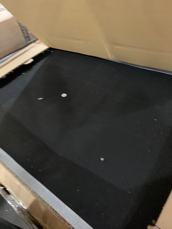 Photo 1 of ***STOCK PHOTO REFERENCE ONLY***
**maybe wrong bed size/wrong stock photo**
Celestial Sleep Diamond-Tufted Mid-Rise Upholstered Headboard, Wall or Bed Frame Mount - Full or Queen (Gray)