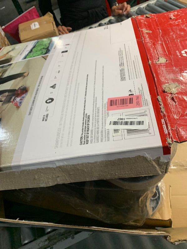 Photo 1 of * minor used *  Hoover PowerScrub Deluxe Carpet Cleaner Machine, Deep Cleaning Carpet Shampooer Machine, SpinScrub Brushes, HeatForce Drying, Pet & Upholstery Tools, Pair with Hoover Carpet Cleaner Solution
