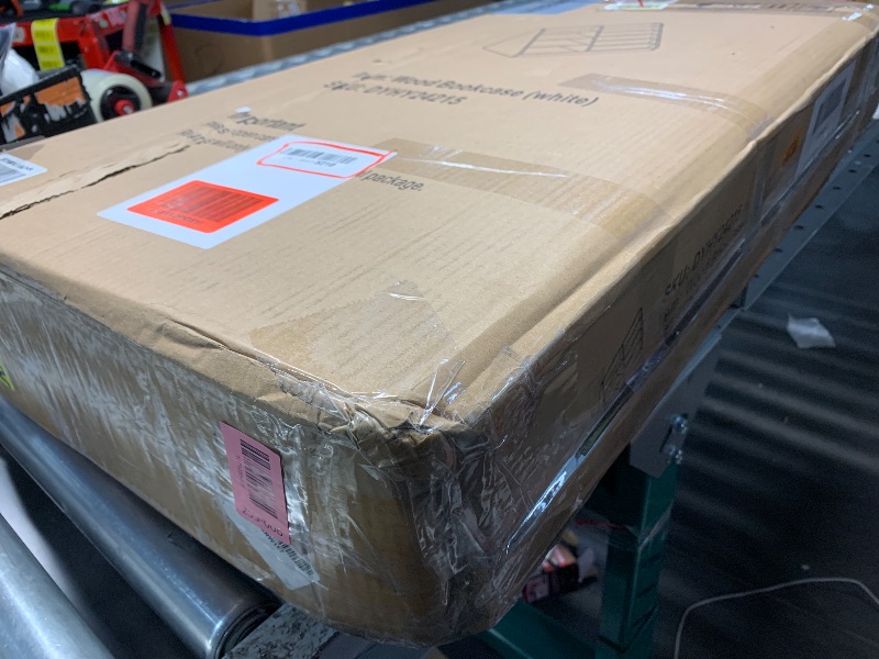 View 3 of (missing screw/)P sTatub 6 Tier Kids Wooden Bookshelf and Toy Storage, Children Toy Organizer with Book Shelves, Toddler BookRack Baby Bookcase for Nursery, Playroom and Classroom, White