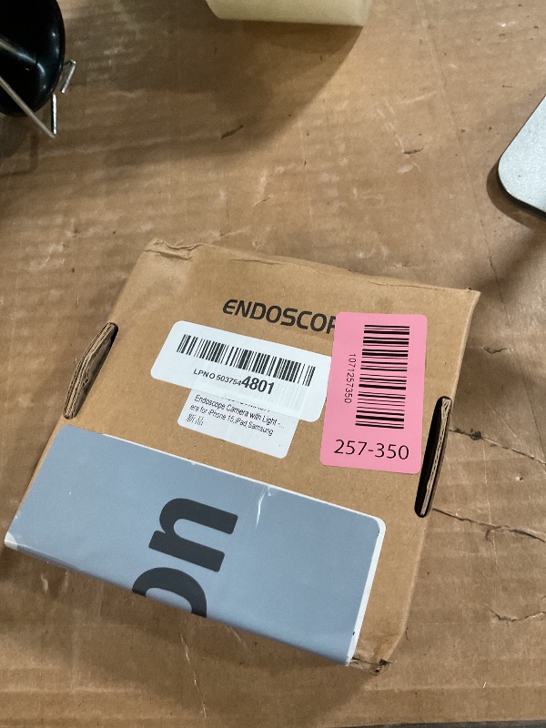 Photo 1 of [Dual-Lens] Endoscope Camera with Light, 1920P HD Borescope with 8+1 Adjustable LED Lights, IP67 Waterproof 16.5FT Semi-Rigid Snake Cord Inspection Camera for iPhone, iPad and Android Phone (Type C)