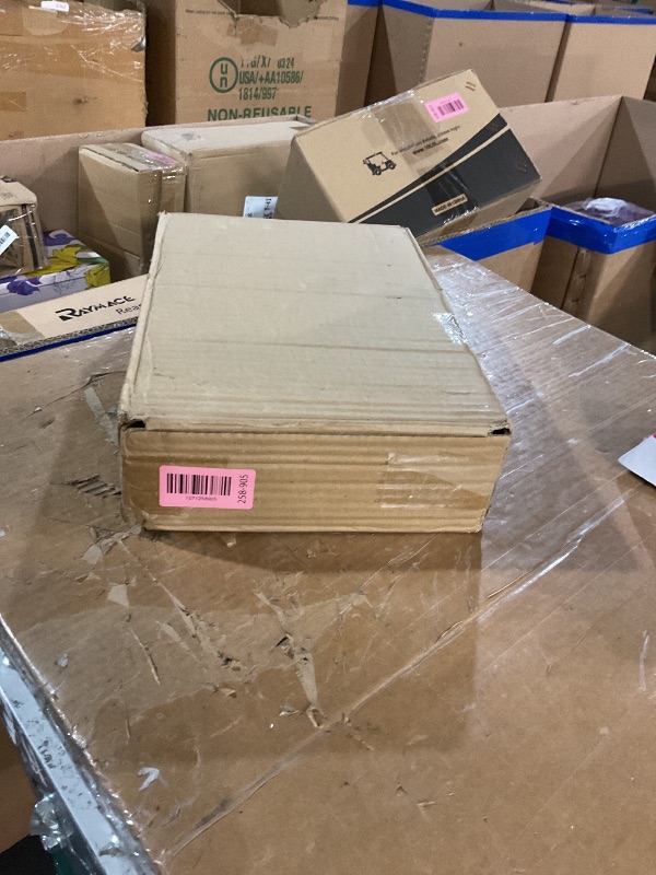 Photo 1 of **** PARTS ONLY*****FRONT OF WOOD BROKEN*****MSJGA Magnetic Plastic Wrap Dispenser with Cutter, 3 in 1 Refrigerator Bamboo Organizer for Tin Foil, Baking Paper, Wax Paper Holder Kitchen Storage Box Compatible