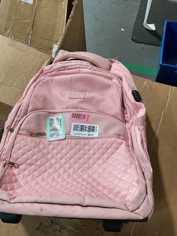 Photo 1 of ** bottom is dirty **
Arcoyard Rolling Backpack Carry On Luggage For Adults With Wheels, 40L Wheeled Backpack For Women, Travel Roller Backpack, Rolling Bag, Pink