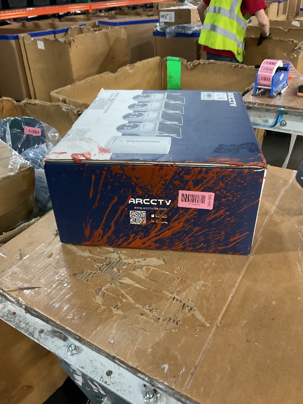 Photo 1 of *** package is damaged, but product is fine ** Security Cameras Wireless Outdoor, No Monthly Fee Solar Camera Outdoor Wireless, 4-Camera 2K Home Security Camera System with Base Station, Local Storage, PIR Motion Detection, Color Night Vision