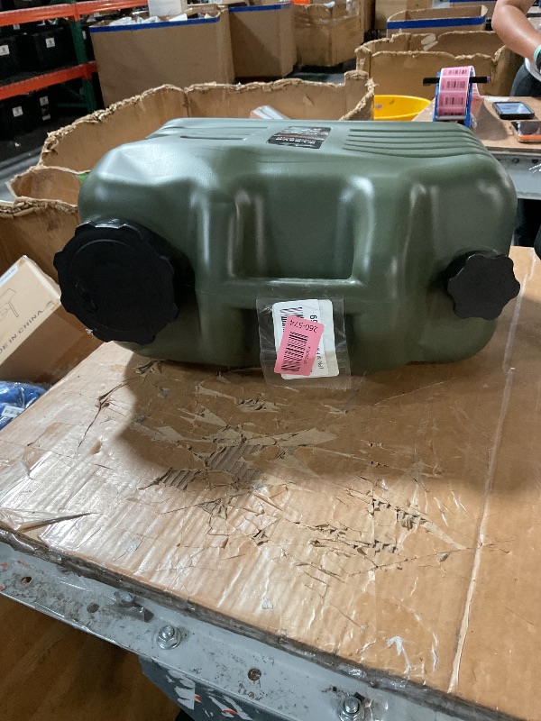 View 2 of ** product has a big dent in it **
5 Gallon Water Jug with Automatic Touch Control Pump?BPA-Free Leak-Proof Camping Water Container with Spigot, Type-C Rechargeable, Portable Water Storage Tank for Hiking, Camping Outdoors Green