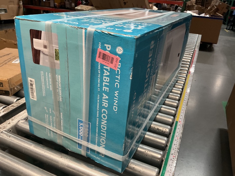 Photo 1 of ***FACTORY SEALED***Arctic Wind 7,500 BTU Portable Air Conditioner for Home with Dehumidifier, A/C Portable Air Conditioner for Room, Apartment, and Bedroom, 115V, AC for Small Rooms up to 200 Sq. Ft. with Remote, White