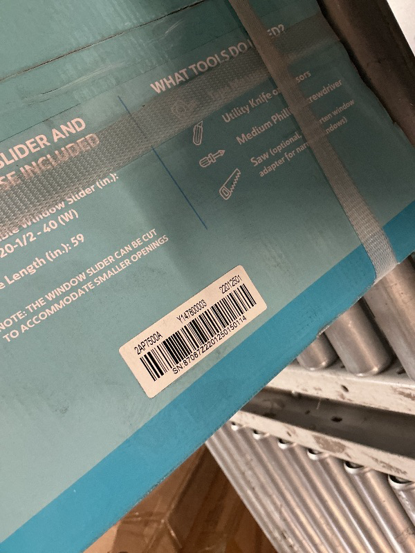Photo 1 of ***FACTORY SEALED***Arctic Wind 7,500 BTU Portable Air Conditioner for Home with Dehumidifier, A/C Portable Air Conditioner for Room, Apartment, and Bedroom, 115V, AC for Small Rooms up to 200 Sq. Ft. with Remote, White
