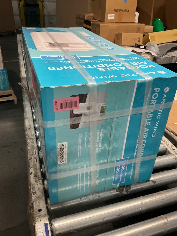 Photo 1 of ***FACTORY SEALED***Arctic Wind 7,500 BTU Portable Air Conditioner for Home with Dehumidifier, A/C Portable Air Conditioner for Room, Apartment, and Bedroom, 115V, AC for Small Rooms up to 200 Sq. Ft. with Remote, White