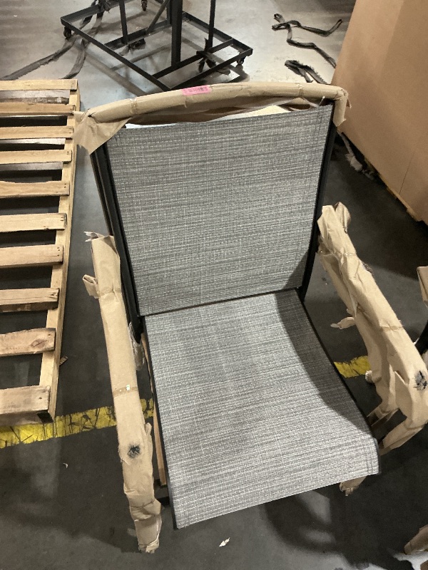 Photo 1 of 	EROMMY Outdoor Dining Chair Set Of 2, Stackable Dining Chairs For Outside