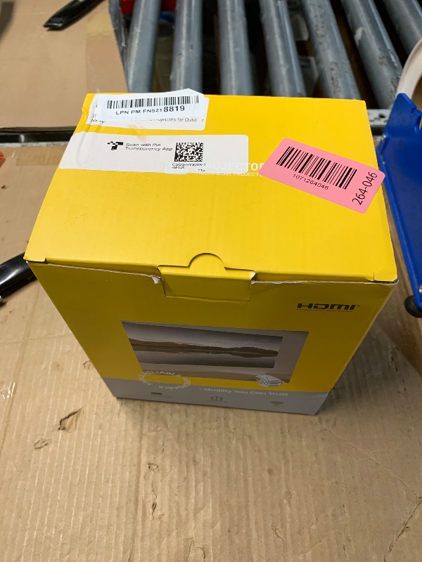 Photo 1 of ?Electric Focus?Projector with WiFi 6 and Bluetooth 5.0, Mini Portable Native 720P with 4K Support, Smart Proyector Built in Apps, Auto Vertical Keystone, Home Movie Projectors for Outdoor