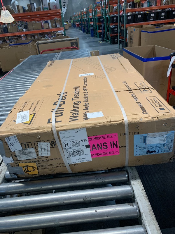 Photo 1 of ***FACTORY SEALED***Vitalwalk Walking Pad Treadmill with Incline, 43"x18" Wide Full Deck, Auto Incline, Portable Under Desk Treadmills for Home Office, Vertical Store Space-Saving, Heavy Duty, APP, Green Black