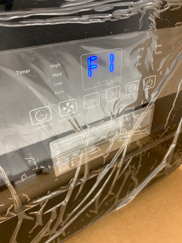View 3 of ***************FOR PARTS ONLY- major crack across the front and the fan does not work*************
Inverter 16000 BTU Portable Air Conditioner, 3 in 1 Portable Ac Unit Cools Up for Rooms 850 Sq. Ft, Dual Hose Standing AC for Bedrooms with Dehumidifier, Fa