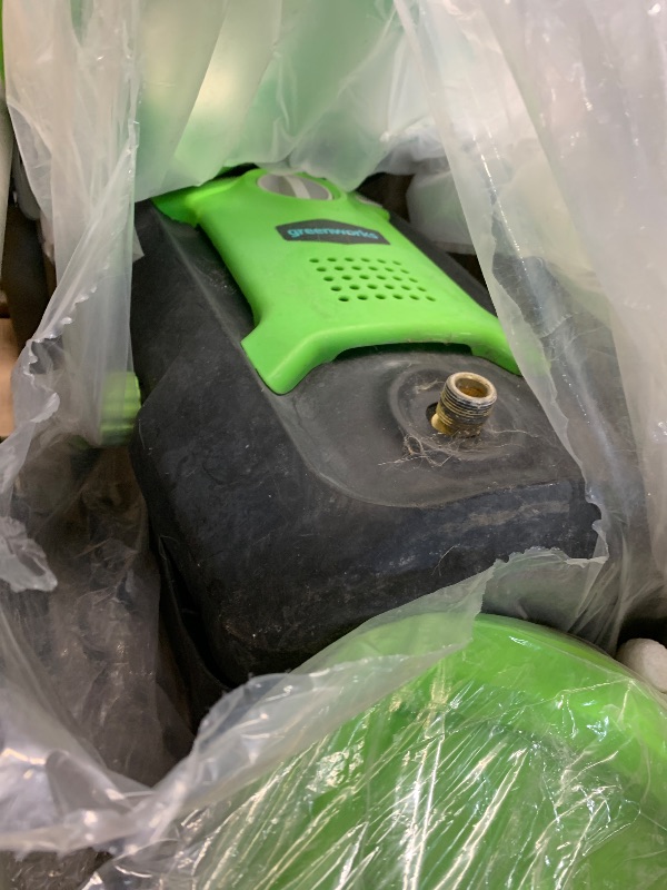 Photo 1 of ***MISSING PARTS***
Greenworks Pro Brushless 3000 PSI (CSA Certified) 2.0 GPM Max / 1.1 GPM Electric Pressure Washer (Foldable Handles, Rugged Steel Frame, 25 FT Hose, 35 FT GFCI Power Cord)