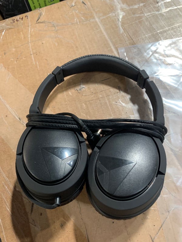 Photo 1 of ****Stock photo for reference only**** Computer Headset, 7.1 Surround Sound Comfortable RGB LED Lights PC Game Headsets Multifunctional for for Laptop for PC for PS5