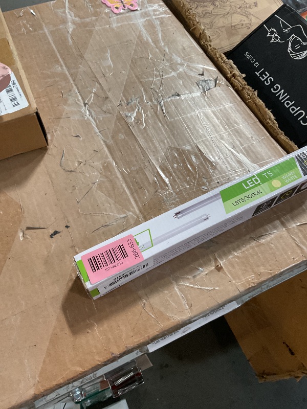 View 2 of (Pack of 4) LED Direct Replacement F8T5/WW - T5 - 5 Watt - 12" - 500 Lumens - Super Long Life Light Bulbs - by KOR (Warm White (3000K))