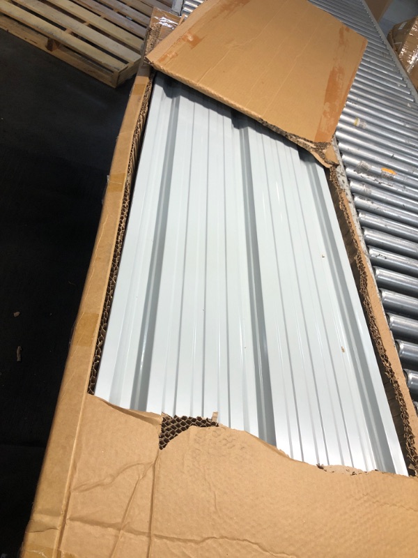 View 2 of ***PARTIAL SET*** ***TRUCK/TRAILER PICKUP ONLY*** Garvee 20x20 ft Metal Carport Kit, 120° Steep-Pitch Vertical Roof for Snow Shedding, 173" High-Clearance RV & Tractor Shelter, Heavy-Duty 2 Cars Car Port with Reinforced Frame