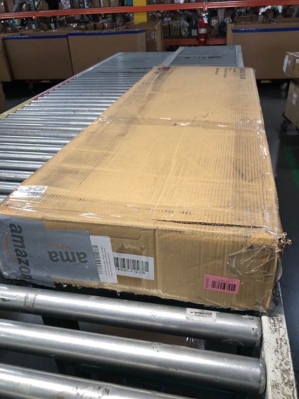 Photo 1 of ****parts only **** Novilla 12 Inch Full Size Bed Frame Solid Wooden Full Bed Frames with Headboard Wooden Classic Bed Frame Foundation, No Box Spring Needed, Easy Assembly, Walnut