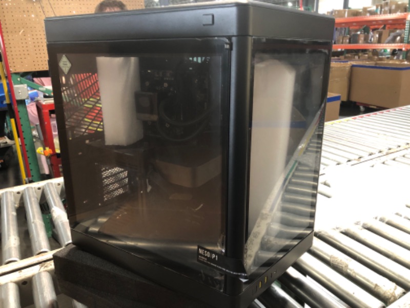 Photo 1 of **STOCK PHOTO FOR REFERENCE, for parts  MISSING RAM AND M.2**
ZOTAC MEK Gaming PC Desktop, NVIDIA GeForce RTX 5090 32GB GDDR7, AMD Ryzen 7 9700X Up to 5.5GHz, 32GB DDR5, 2TB NVMe SSD, 1200W 80+ Gold PSU, WiFi 7, Windows 11 Pro